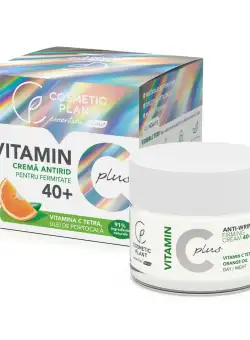 Crema antirid pentru fermitate 40+ Vitamin C Plus, 50ml, Cosmetic Plant