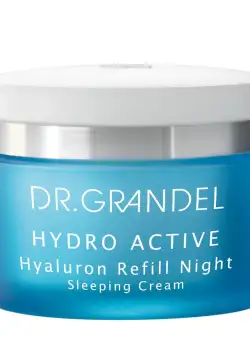 Crema antirid pentru noapte cu Acid Hialuronic Hydro Active, 50ml, Dr.Grandel
