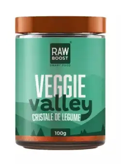 Cristale de legume Veggie Valley, 100g, Rawboost