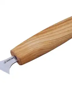 Cutit cu ascutis oblic pentru sculptura geometrica in lemn BeaverCraft C10s, 140 mm