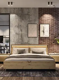 DORMITOR COMPLET NATUR