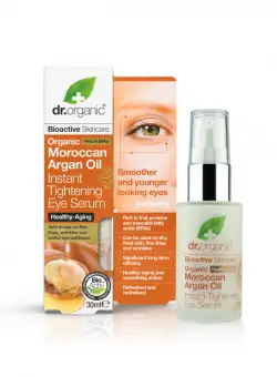 Dr.Organic Maroccan Argan Ser pentru ochi cu efect instant, 30ml