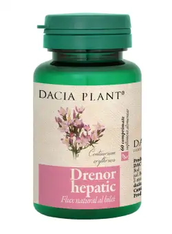 Drenor Hepatic, 60 comprimate, Dacia Plant
