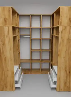 Dressing colt 169.8*216.8*172 cm Stejar Auriu C30