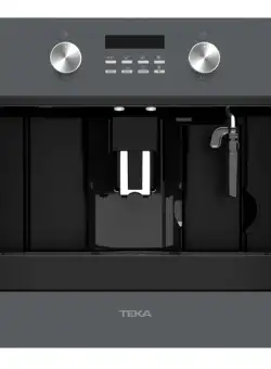 Espressor incorporabil Teka CLC 855 GM ST pompa 15 bari functie de auto-curatare; rasnita cafea cu 13 trepte program automat de decalcifiere Cristal Stone Grey/Infinity Glass