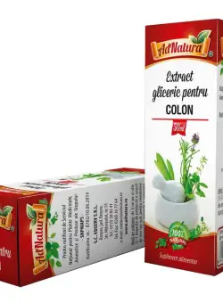 Extract gliceric pentru colon, 50ml, AdNatura