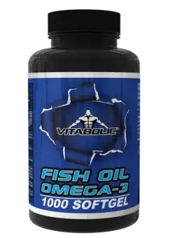 Fish Oil Omega 3 1000mg Softgel, 120 capsule, Vitabolic