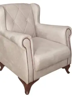 Fotoliu Venetto, Bej, 97 x 87 x 58 Cm