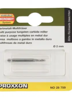 Freza din carbura de tungsten Micromot Proxxon 28759, O2 mm