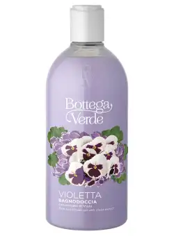 Gel de dus hidratant cu extract de violete, 400ml, Bottega Verde
