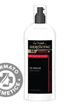 Gel micelar Premium Care H3 Derma+, 150ml, Gerovital
