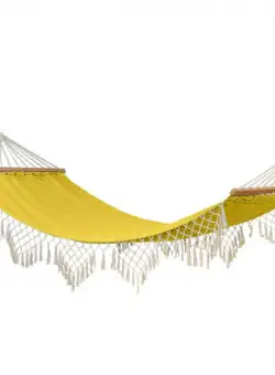 Hamac fringe galben