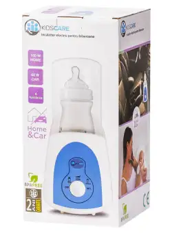 Incalzitor pentru biberoane 5 in 1 pentru casa si masina KC107, 1 bucata, KidsCare