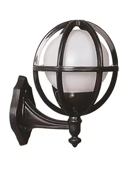 Lampă de perete de exterior BAP 6 Outdoor Wall Lamp, Negru, 24x33x20 cm