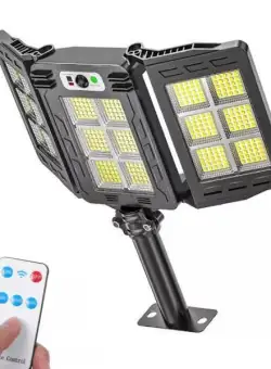 Lampa solara tripla W786-6 COB