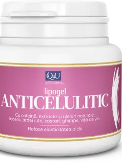 Lipogel anticelulitic Q4U, 500ml, Tis Farmaceutic