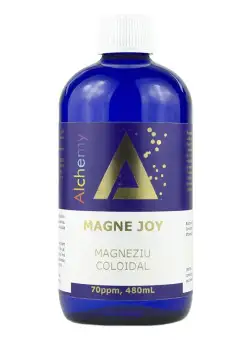 Magneziu coloidal Magne Joy Alchemy 70 ppm, 480ml, Aghoras