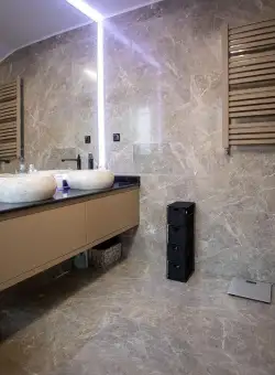 Marmura Armani Emperador Polisata, 60 x 30 x 2 cm