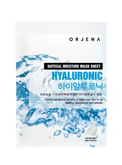 Masca Natural Moisture Hyaluronic Sheet Mask, 25ml, Orjena