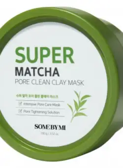 Masca tip wash-off pentru diminuarea porilor cu super-matcha Matcha Line, 100g, Some By Mi