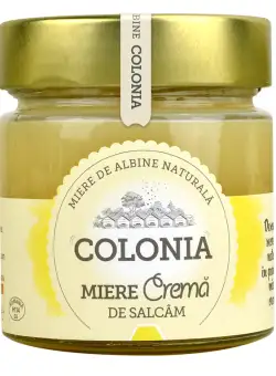 Miere crema de salcam, 270g, Colonia