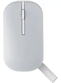 Mouse wireless ASUS MD100 Lite, 5 butoane, 1600 dpi, 56g (Gri)