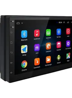 Navigatie Auto Multimedia Techstar® 7168, 2DIN, Android 8.1, 1 GB + 32 GB, GPS Radio, Wi-Fi, Display 7", Quad Core, MP5 Player, Negru