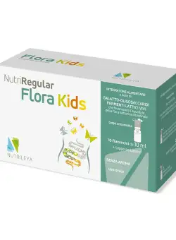 Nuriregular Flora Kids, 10 flacoane x 10ml, Nutrileya