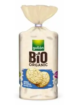 Orez integral expandat Eco fara gluten, 127g, Gullon