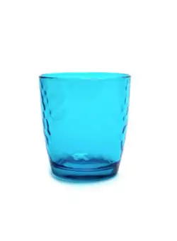 Pahar sticla Bormioli Palatina albastru 320 ml