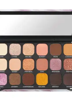 Paleta farduri de pleoape Forever Flawless Pallete Nude Silk, 19.8g, Makeup Revolution