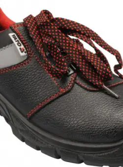 Pantofi de protectie YATO, piele, PIURA S3, 200J, negru