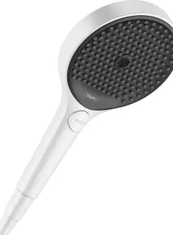 Para de dus Hansgrohe Rainfinity 130 EcoSmart Select 9l/min 3 jet alb mat