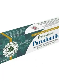 Pasta de dinti GennaDent Parodontik, 80ml, VivaNatura