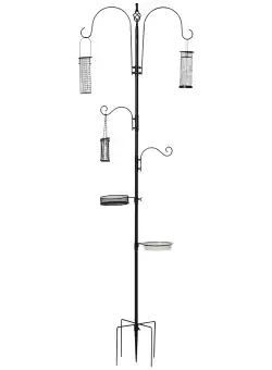 PawHut suport pentru hranirea pasarilor, 54.5x54.5x208cm | Aosom Romania