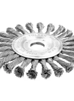 Perie abraziva circulara din sarma 180 mm (Industrial)