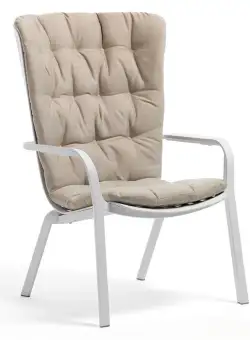 Perna pentru fotoliu exterior Nardi Folio Comfort lino