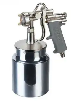 Pistol de vopsit cu aer comprimat alimentare prin suctiune Troy 18678, 1000 ml, O1.8mm