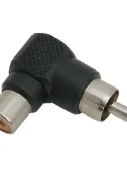 Prelungitor RCA 90 soclu RCA-fisa RCAexecutie plastic, set 5 buc.