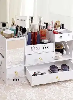 Raft organizator depozitare produse cosmetice și bijuterii