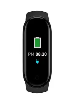 Resigilat Bratara Fitness Techstar® M6, Ecran 0.96" inch, Bluetooth 4.2, IP66, Monitorizare Puls, Tensiune, Temperatura, Oxigen, Calitate Somn, Negru