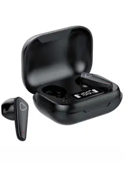 Resigilat Casti Smart Techstar® TWS S21 , Wireless, Bluetooth V5.0, HD Audio, Touch, IPX5, iOS, Android, 300mAh, Type-C, Negru