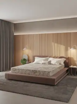 Saltea CONFORT cu arcuri, 120x200 cm, H 22 cm