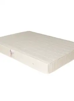 Saltea Superortopedica cu arcuri, 125x200 cm, H 21 cm, fata vara fata iarna, crem