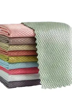 Set 10 lavete microfibra 30 x 40 cm