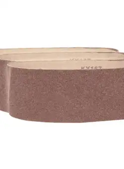Set benzi de slefuire pentru masina de slefuit cu ax GSBSM 450 Gude 38368, P150 K, 3 bucati