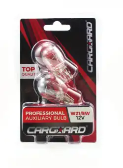 Set de 2 becuri auto W21 5W - CARGUARD