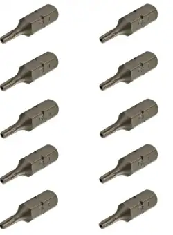 Set de biti torx JeTech T15, 25 mm, 10 buc