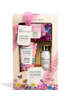 Set pentru baie Country Flowers Trio, IDC Institute