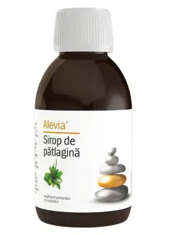 Sirop patlagina fara cutie, 150ml, Alevia